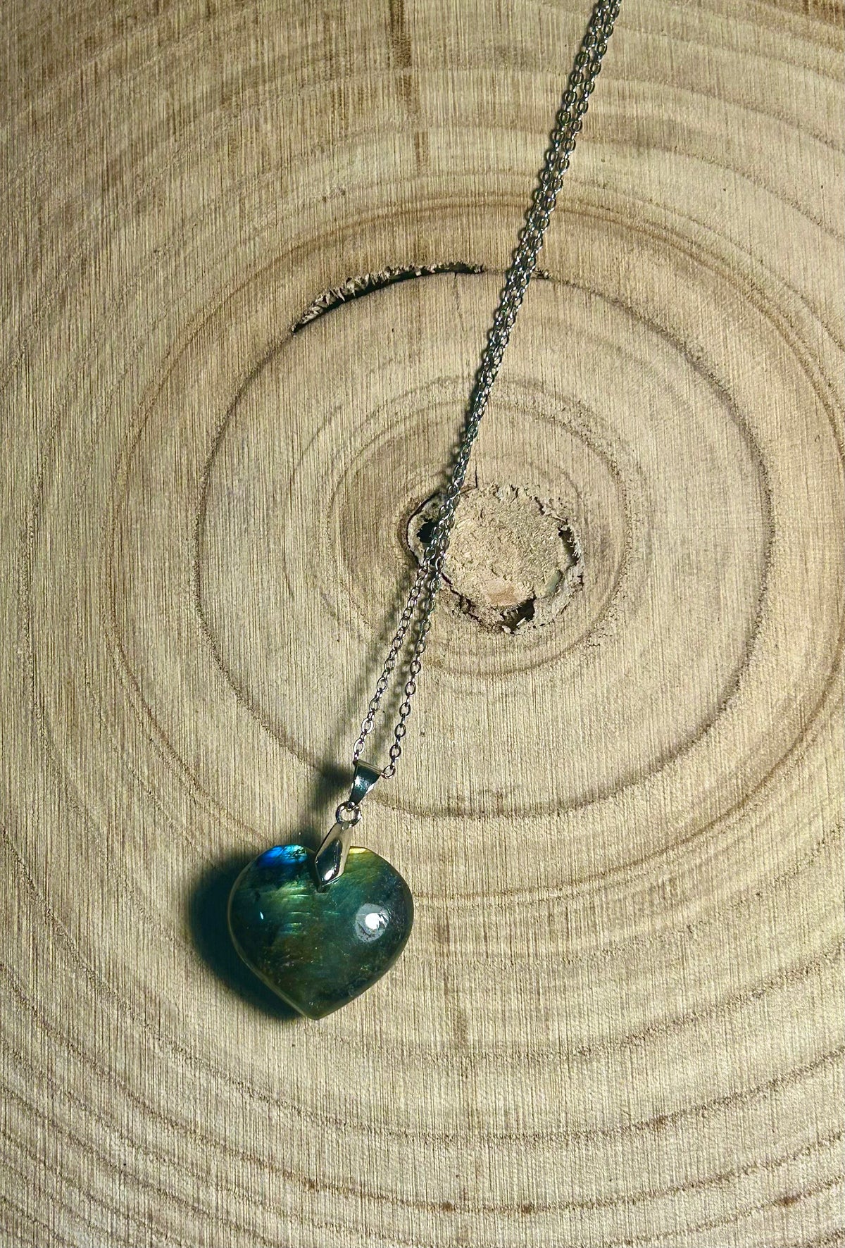 Ciondolo in labradorite