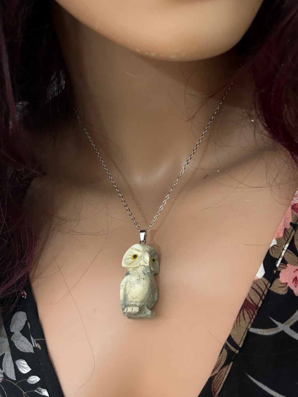 Collana in pietra saponaria