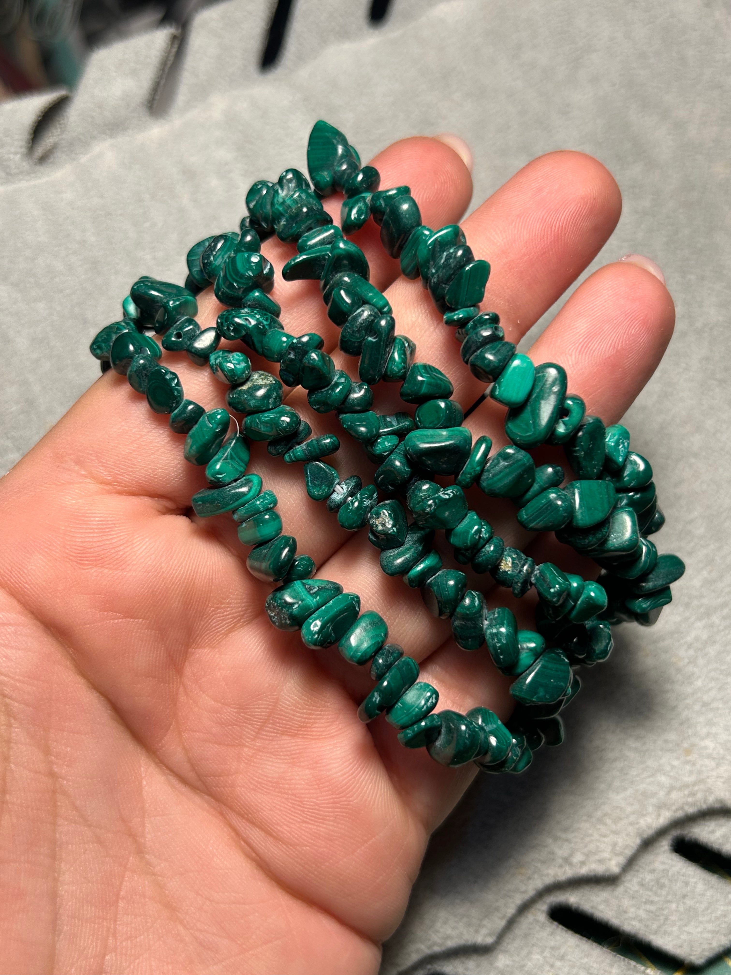 Bracciale in malachite