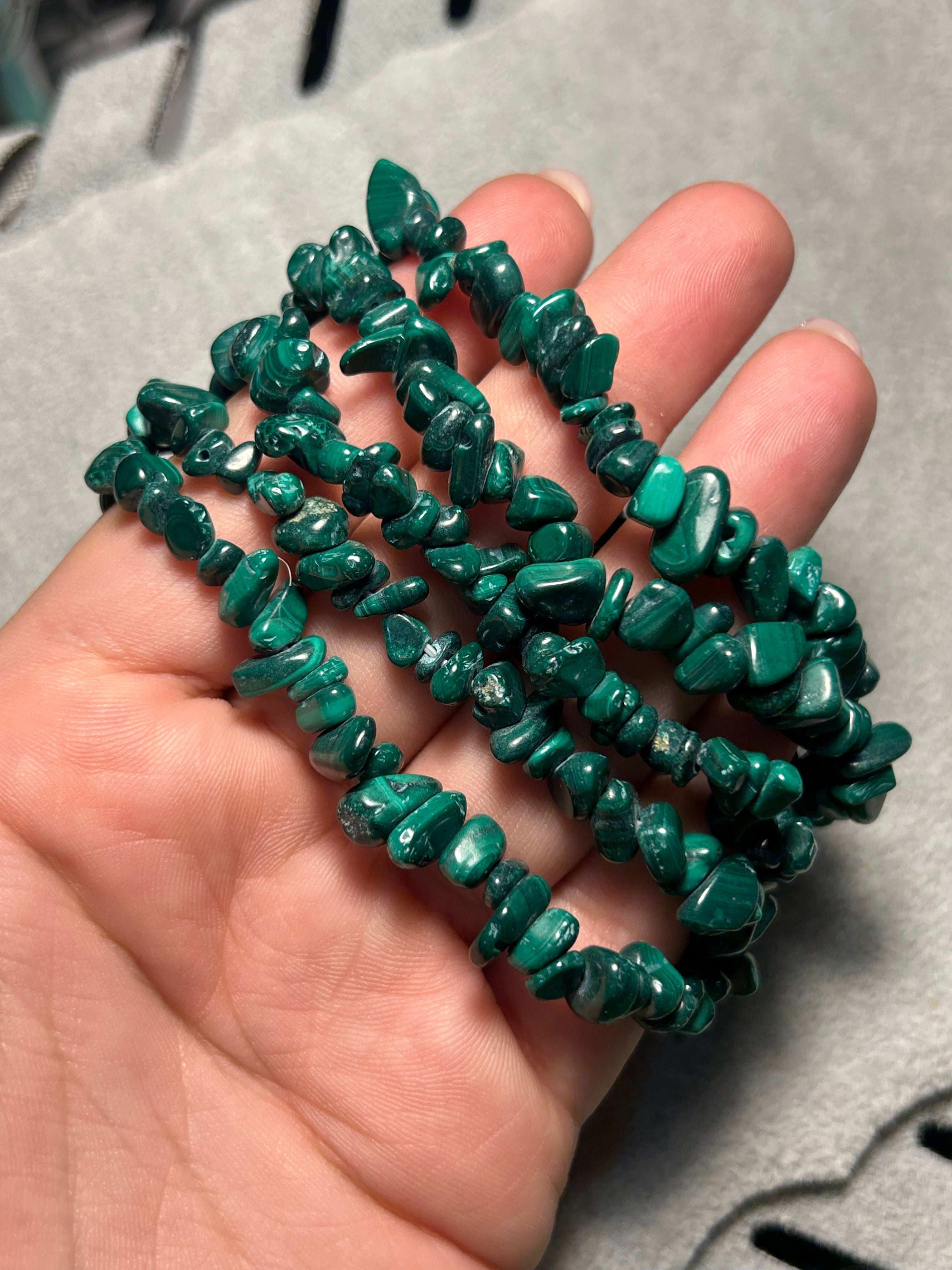 Bracciale in malachite