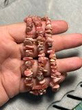 Bracciale in rodocrosite
