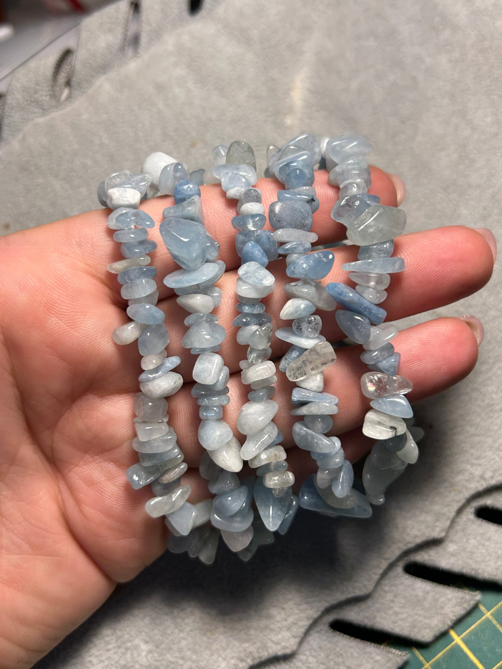 Bracciale in acquamarina