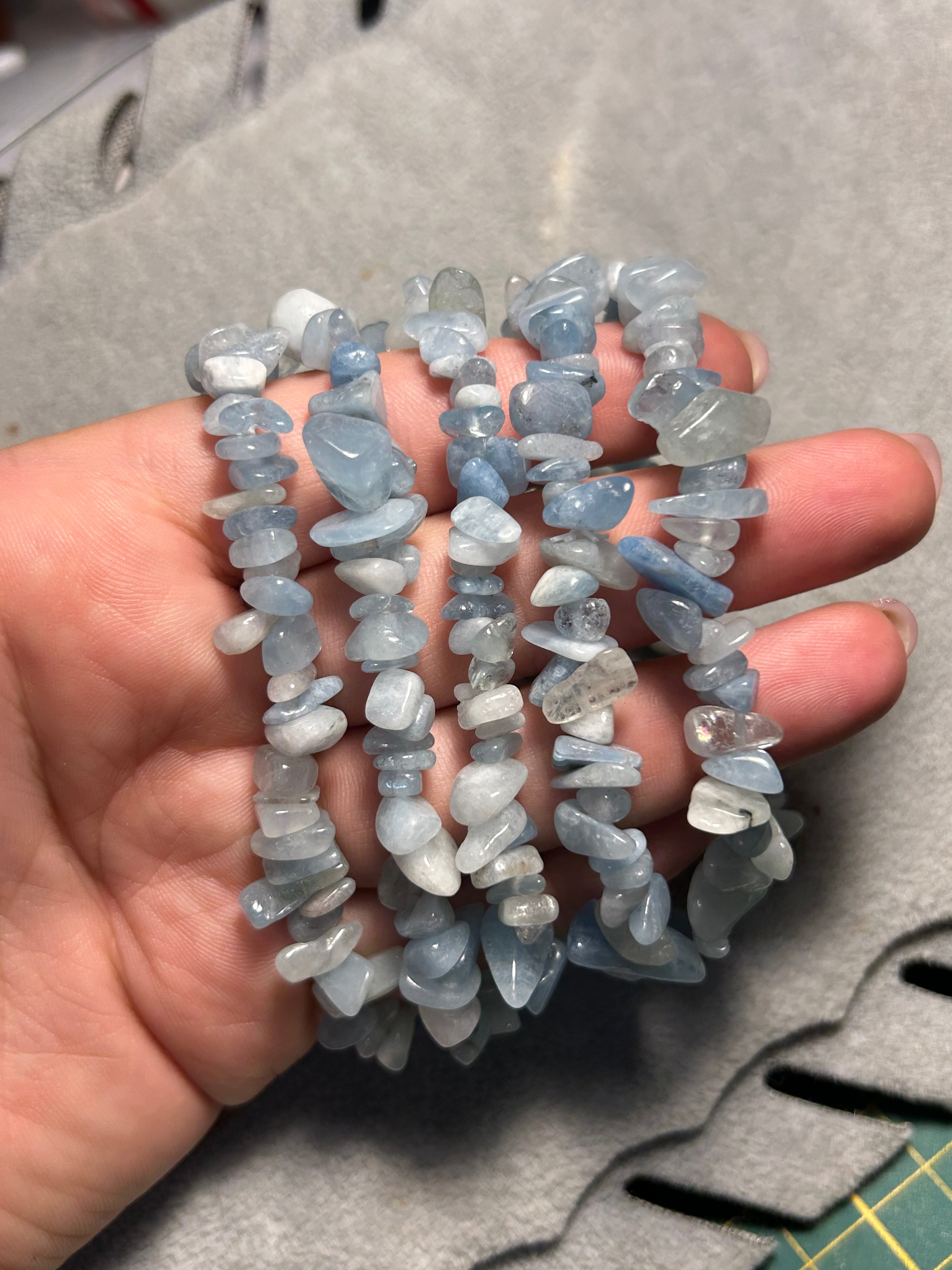 Bracciale in acquamarina