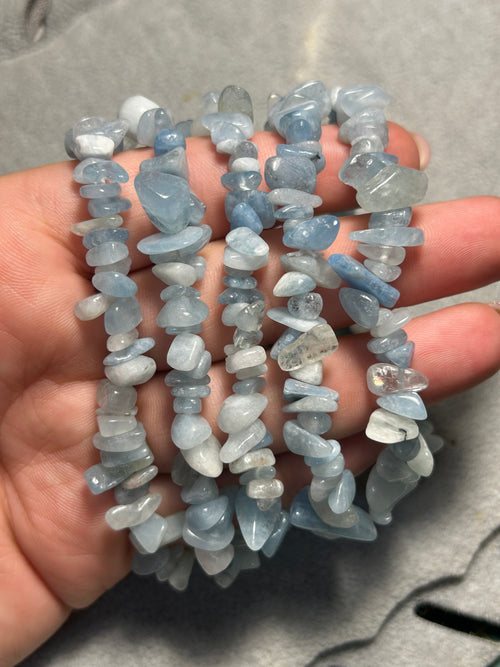 Bracciale in acquamarina